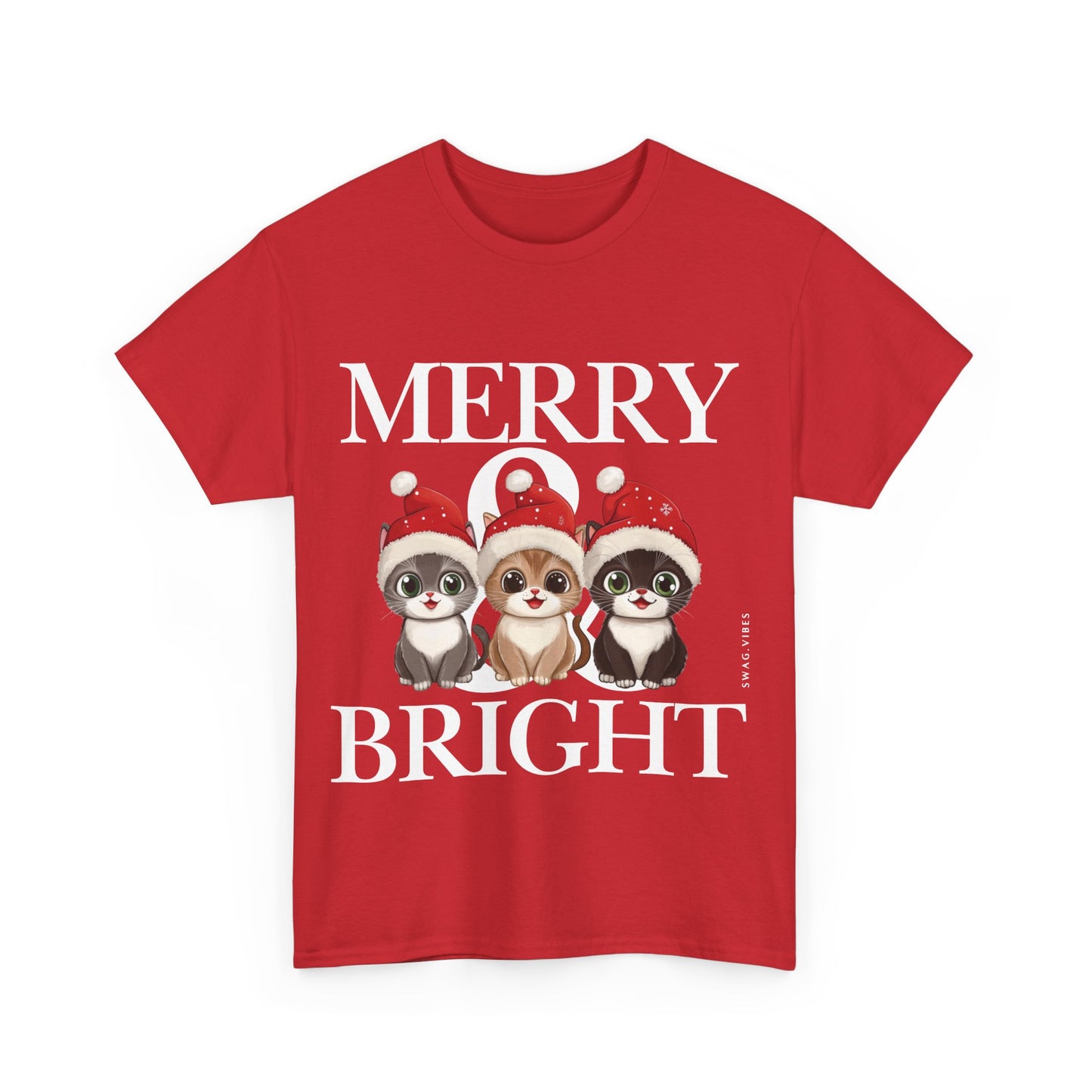 Merry and Bright : Swag Vibes Christmas Graphic Tee