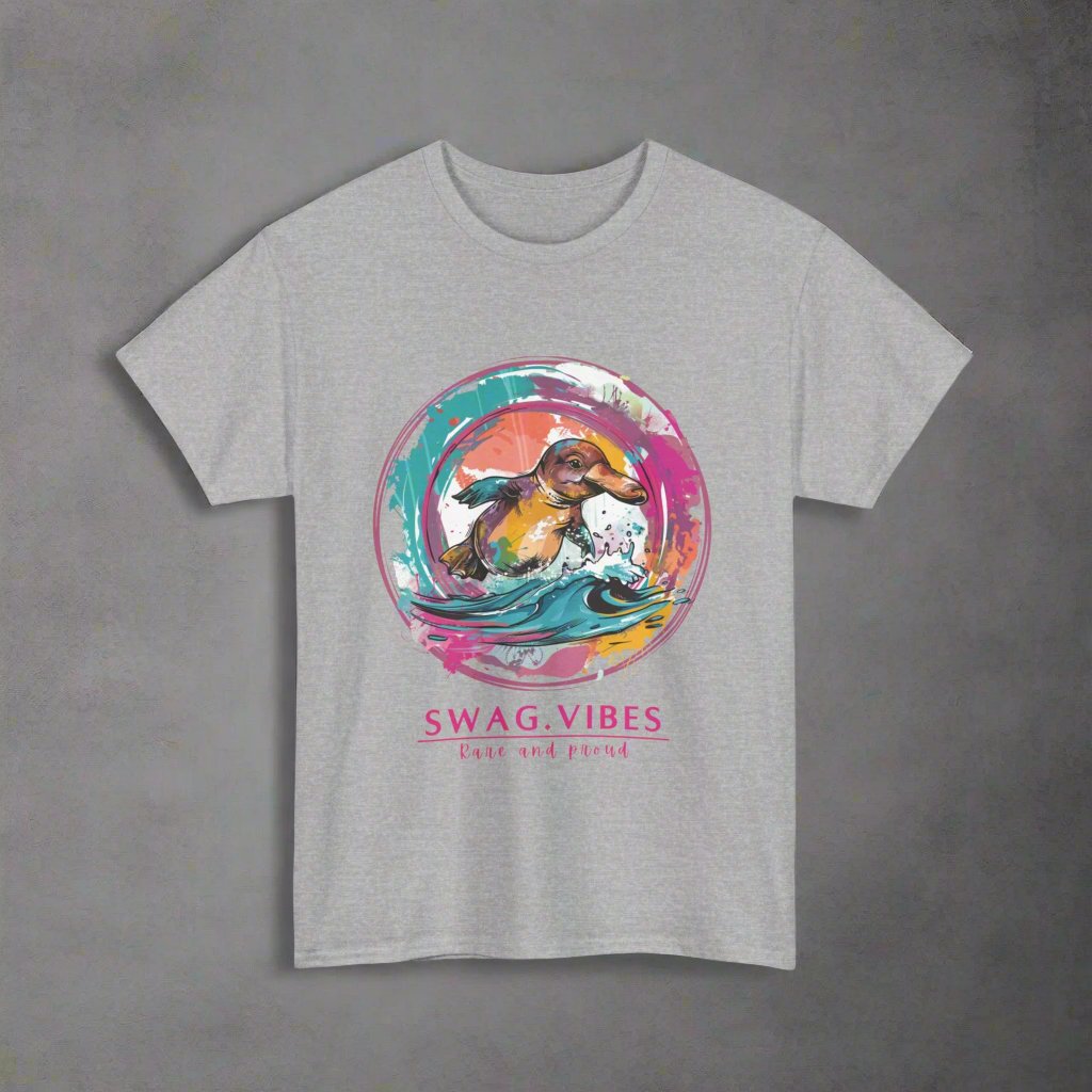 Platypus Vibes: Australian Native Animal - Unisex T-Shirt