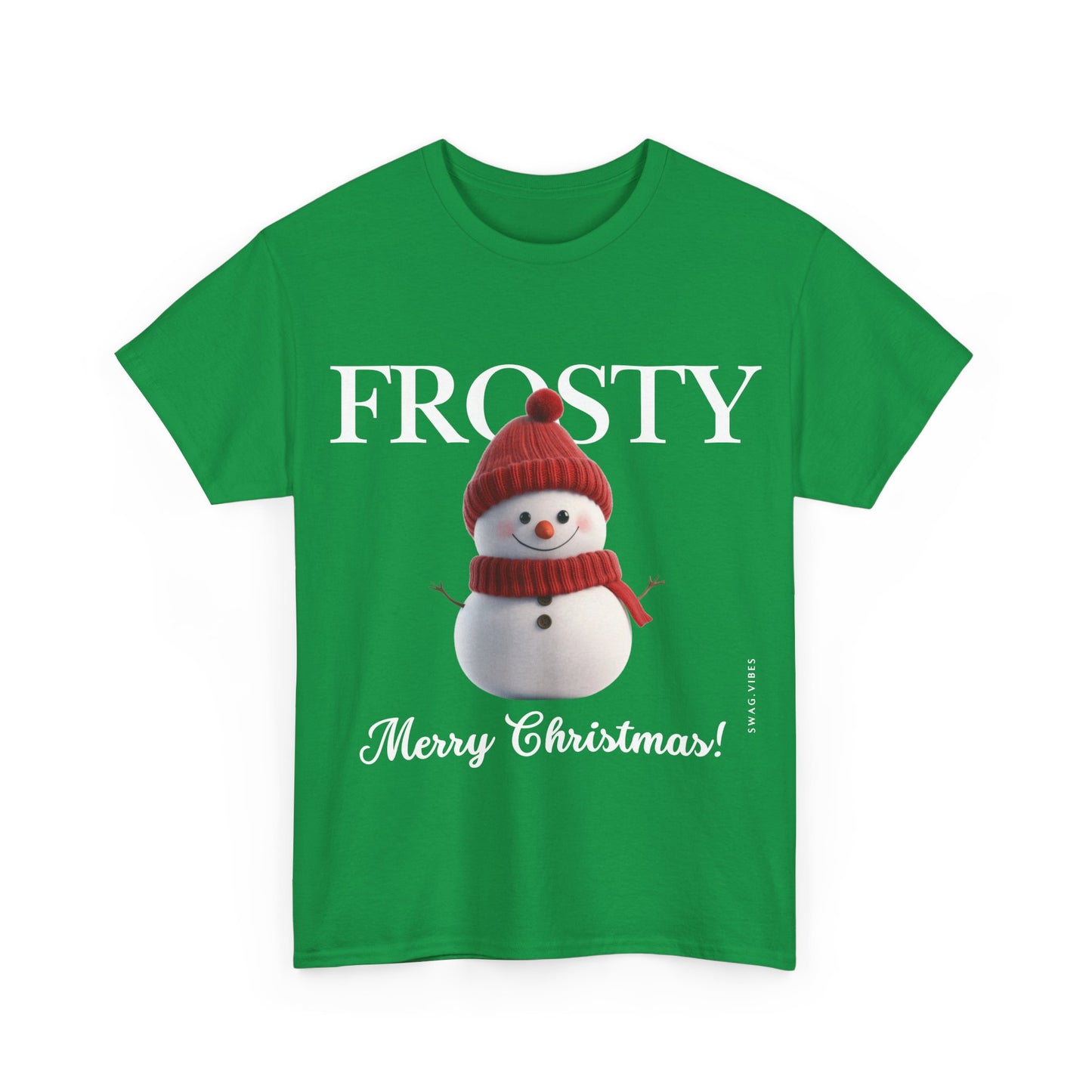 Frosty The Snow Man - Red : Swag Vibes Christmas Graphic Tee