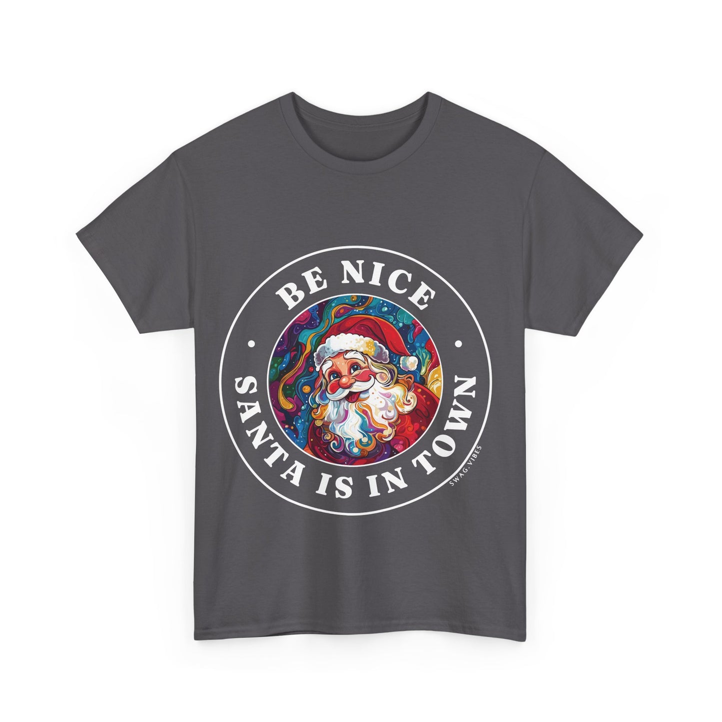 Santa’s Adventures : Swag Vibes Christmas Graphic Tee