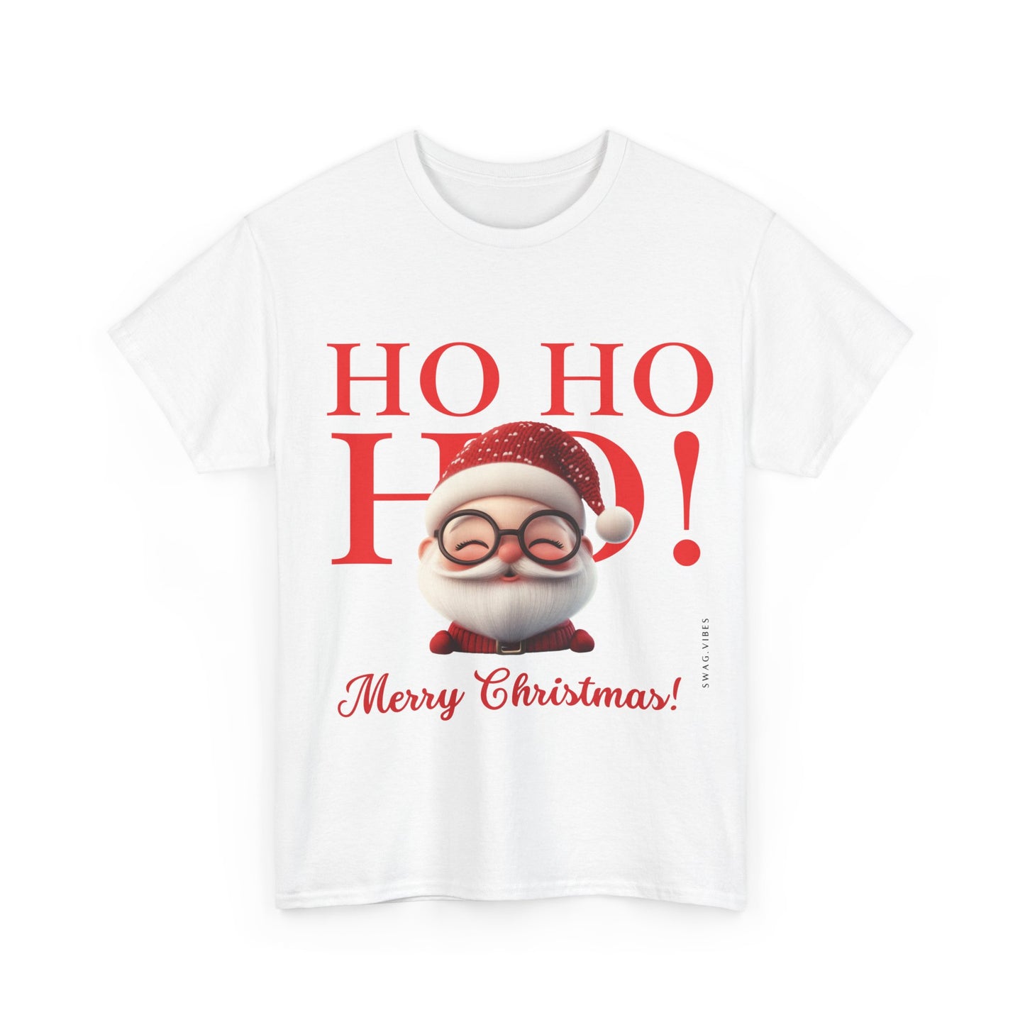 Ho Ho Ho! : White Swag Vibes Christmas Graphic Tee
