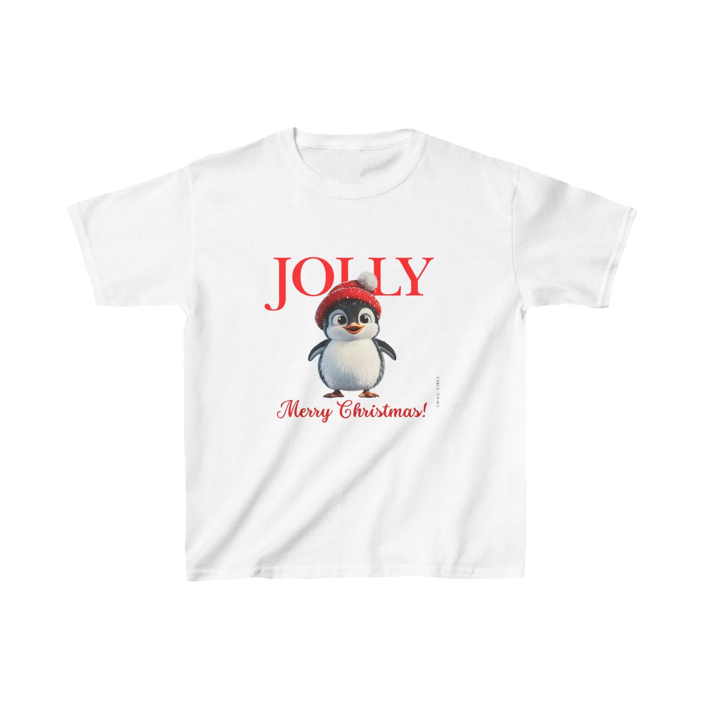 Jolly : Swag Vibes Kids Christmas Tee