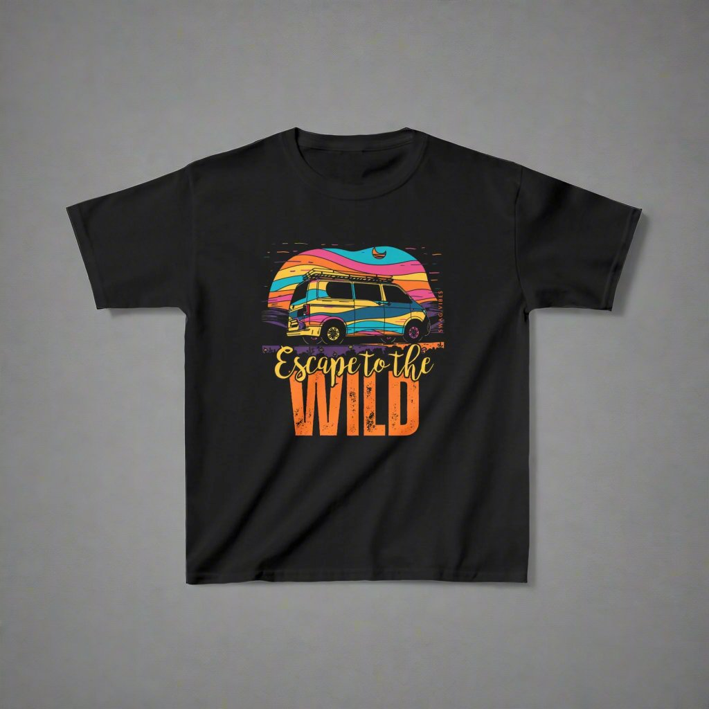 Escape to the Wild- Orange : KidsT-Shirt