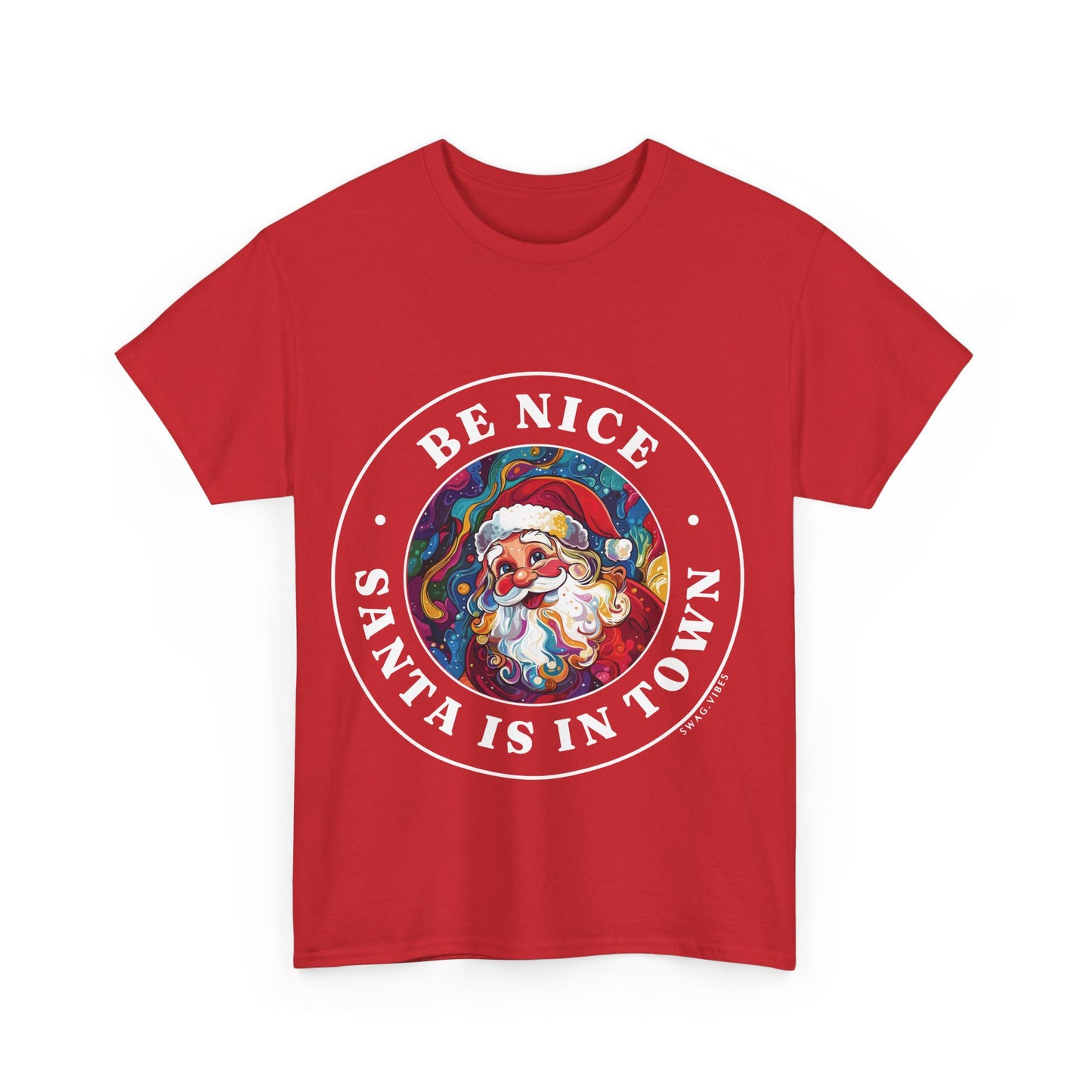 Santa’s Adventures : Swag Vibes Christmas Graphic Tee