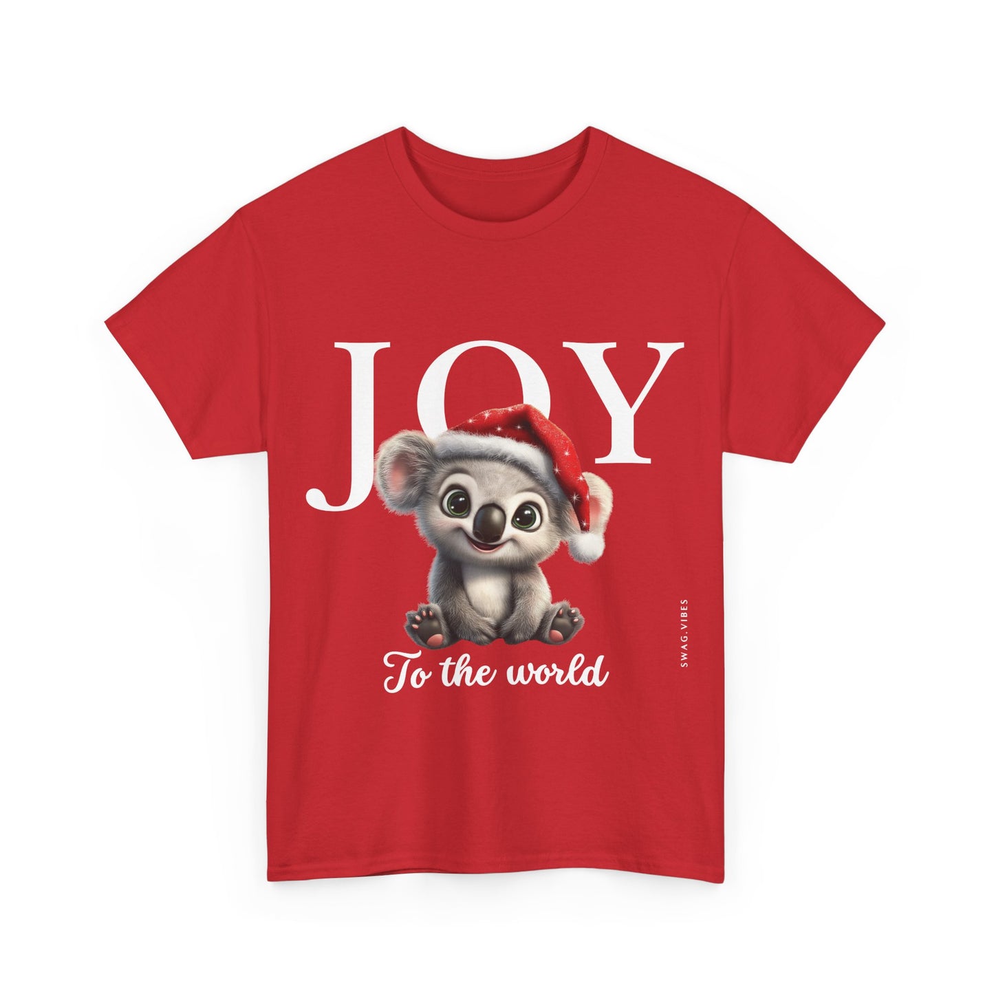 Joy with Cute Koala : Swag Vibes Christmas Graphic Tee