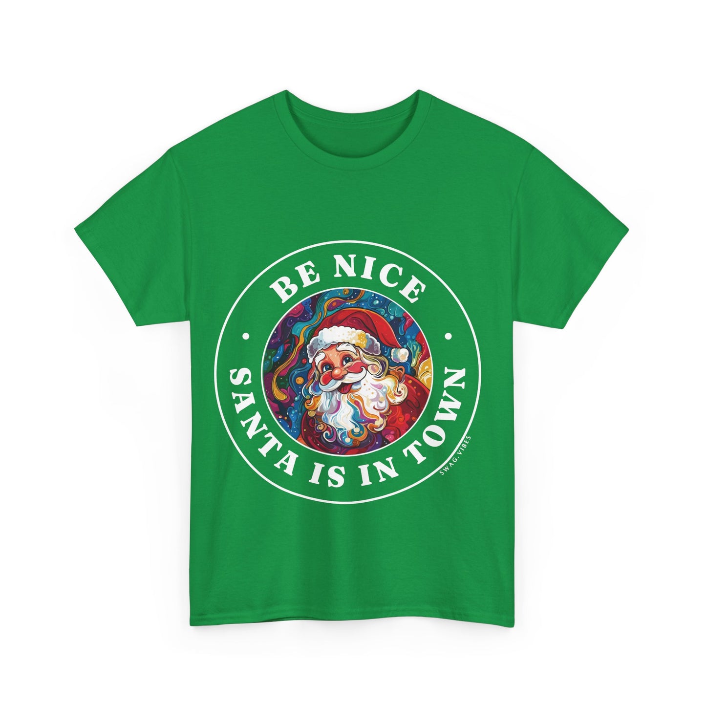 Santa’s Adventures : Swag Vibes Christmas Graphic Tee