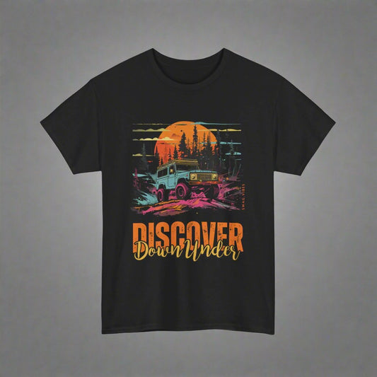 Discover Down Under: Swag Vibeâs Unique Graphic Adventure Tee