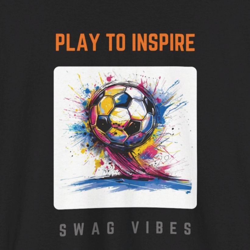 Burst Kick - PLAY TO INSPIRE - Unisex T-Shirt