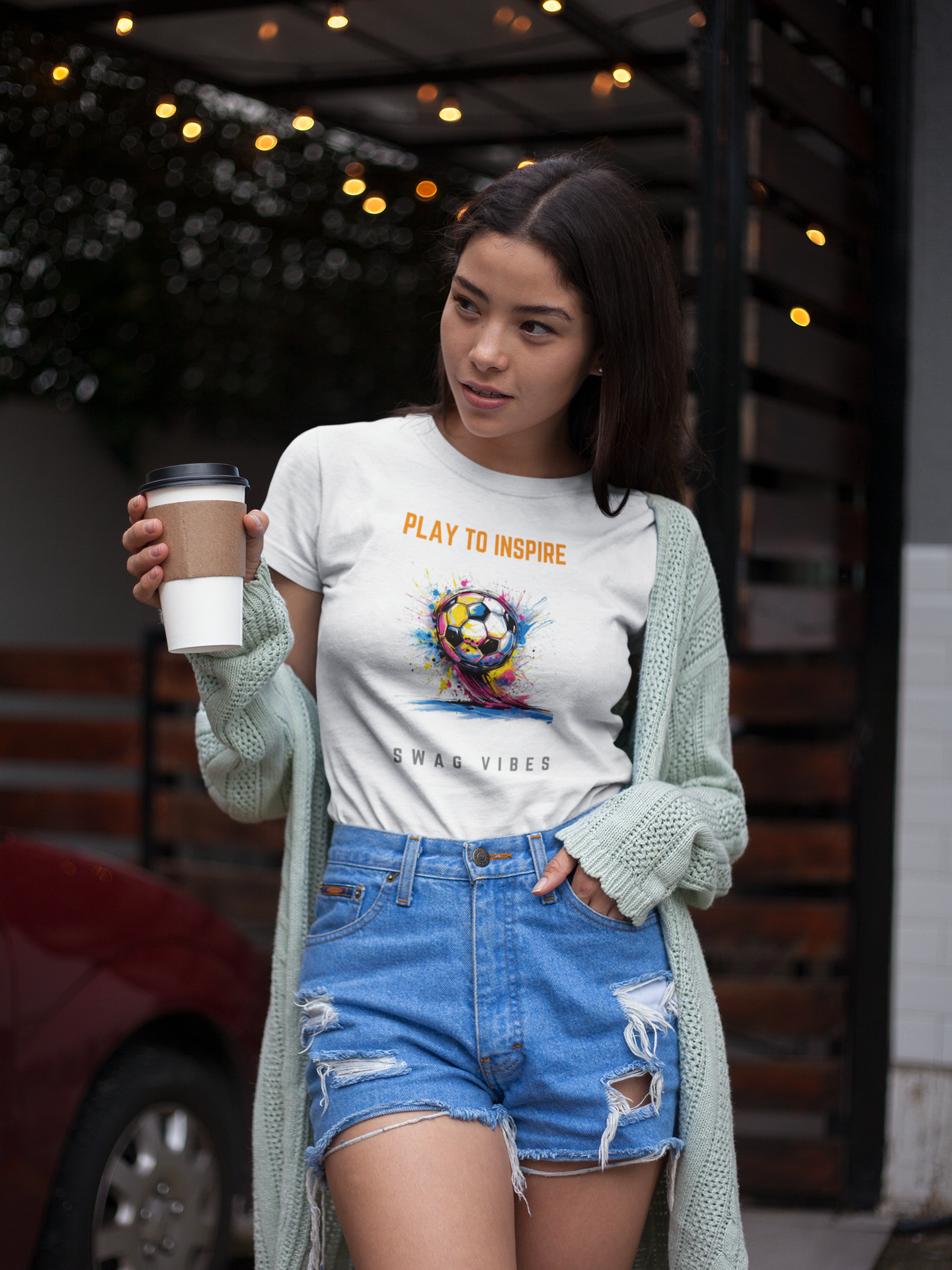Burst Kick - PLAY TO INSPIRE - Unisex T-Shirt