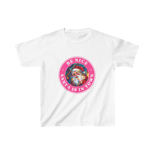 Be Nice : Swag Vibes Kids Christmas Tee