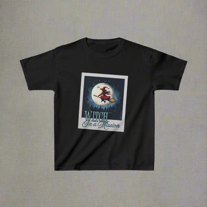 Witch on a Mission : Halloween Kids T-Shirt