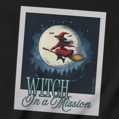Witch on a Mission : Halloween Kids T-Shirt