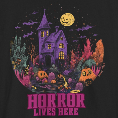 Horror Lives Here: Halloween Graphic Tee