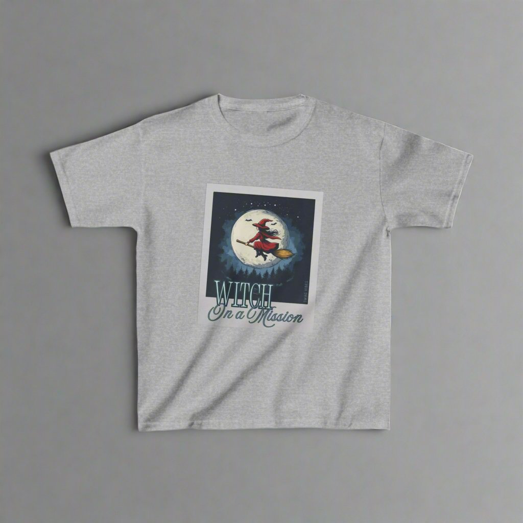 Witch on a Mission : Halloween Kids T-Shirt