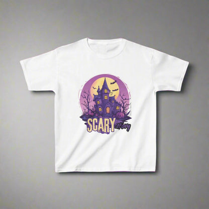 Scary Story - Halloween Kids Graphic T-Shirt