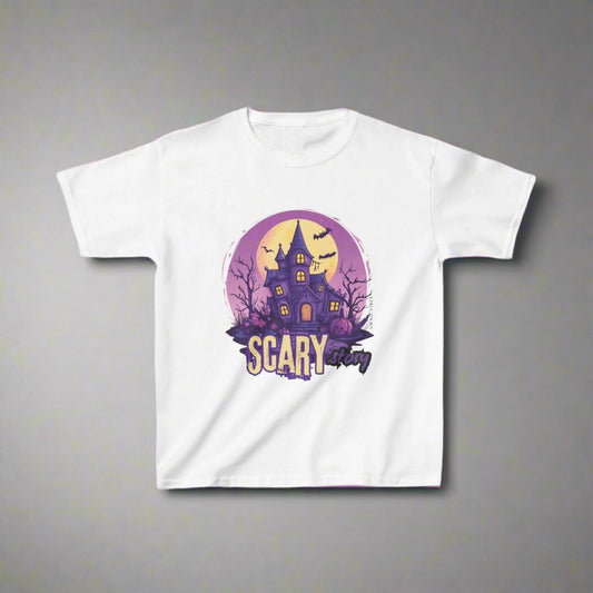 Scary Story - Halloween Kids Graphic T-Shirt