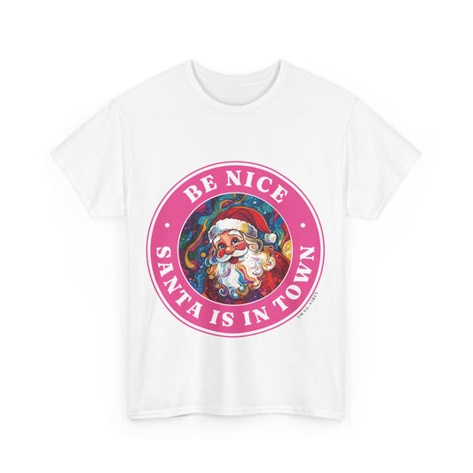 Santa's Adventures- Pink: Swag Vibes Christmas Graphic Tee