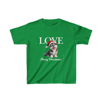 Love : Christmas Graphic Kids Tee