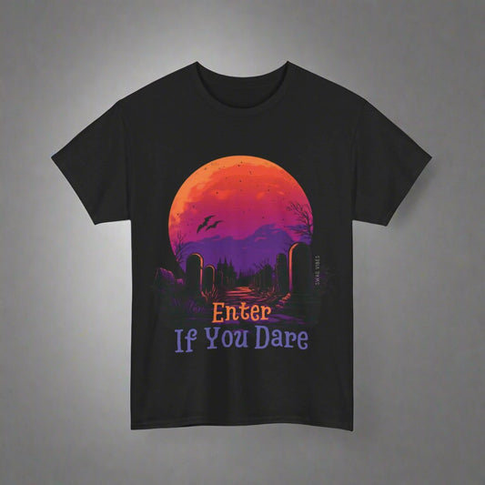 Enter If You Dare: Swag Vibes Halloween Graphic Tee