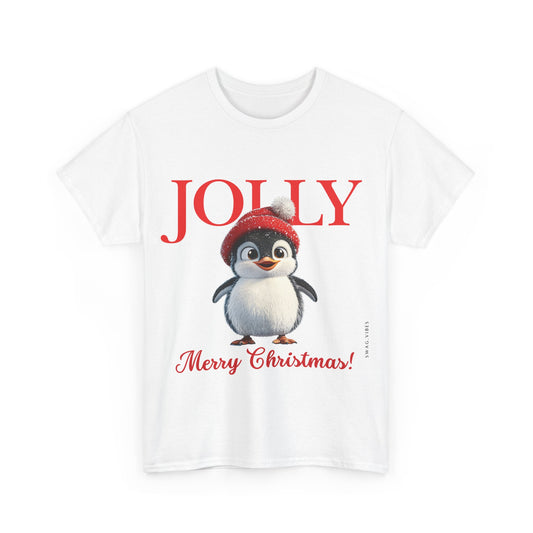 Jolly : White Swag Vibes Christmas Graphic Tee