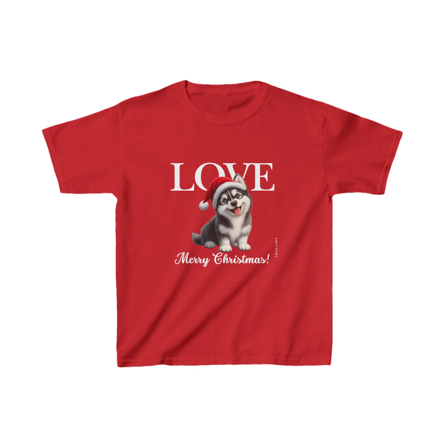 Love : Christmas Graphic Kids Tee