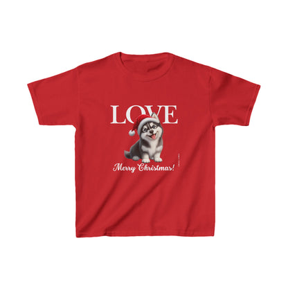 Love : Christmas Graphic Kids Tee