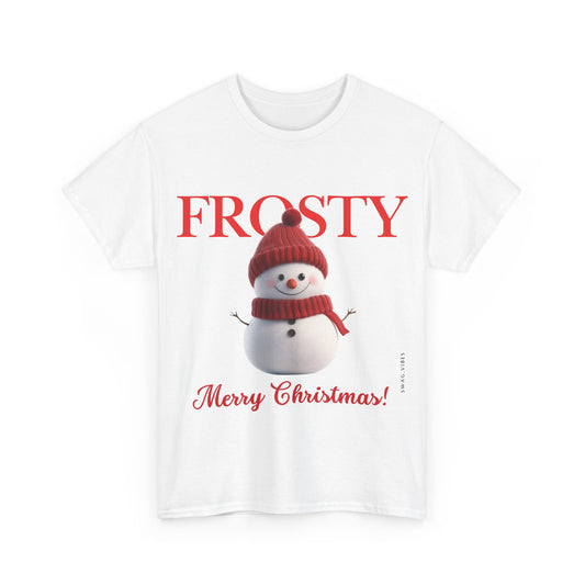 Frosty The Snow Man : White Swag Vibes Christmas Graphic Tee