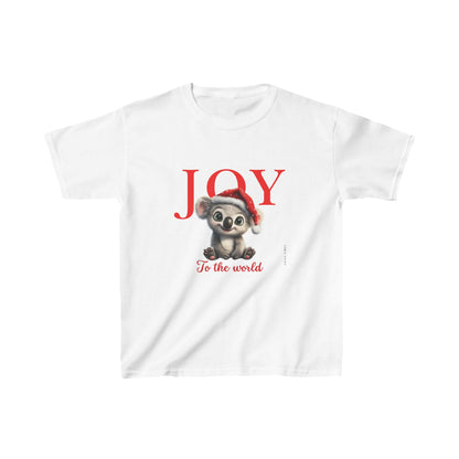 Joy with Cute Koala :  Kids Christmas Tee