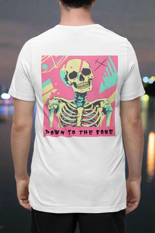 Down to the bone - Retro :  Graphic Tee
