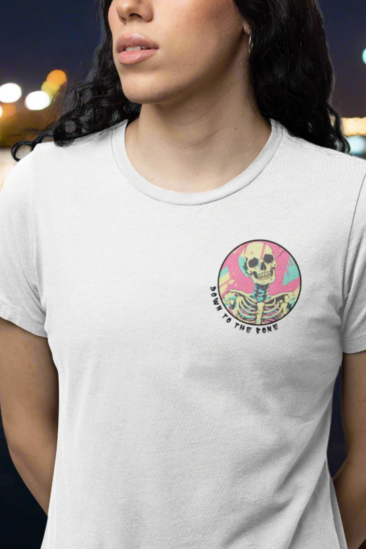 Down to the bone - Retro :  Graphic Tee